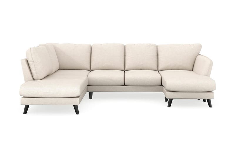 Trend Lyx U-soffa med Divan Höger - Beige - U-soffa
