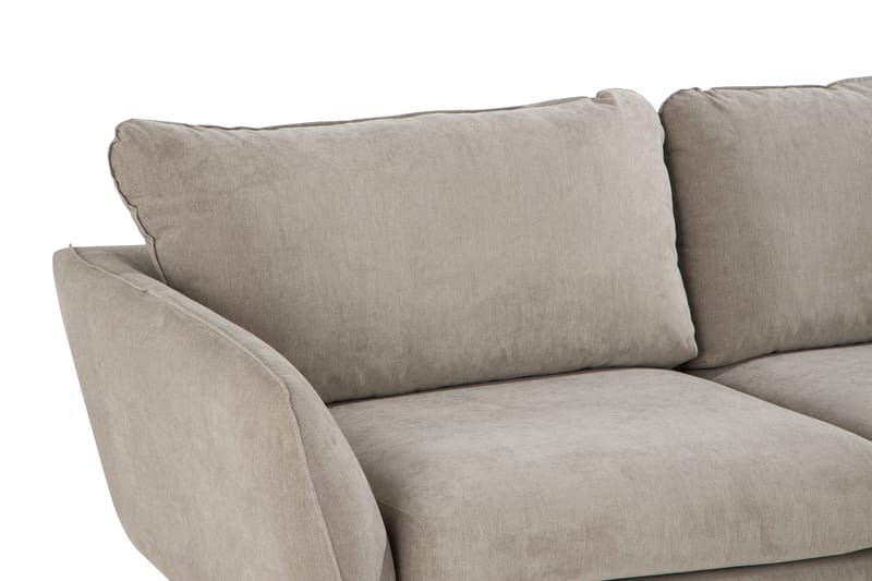 Trend Lyx Vändbar Hörnsoffa Scandi Days Beige Trend, Black Lulu 4, Beige Fabric - Beige - Möbler - Soffa - Hörnsoffa