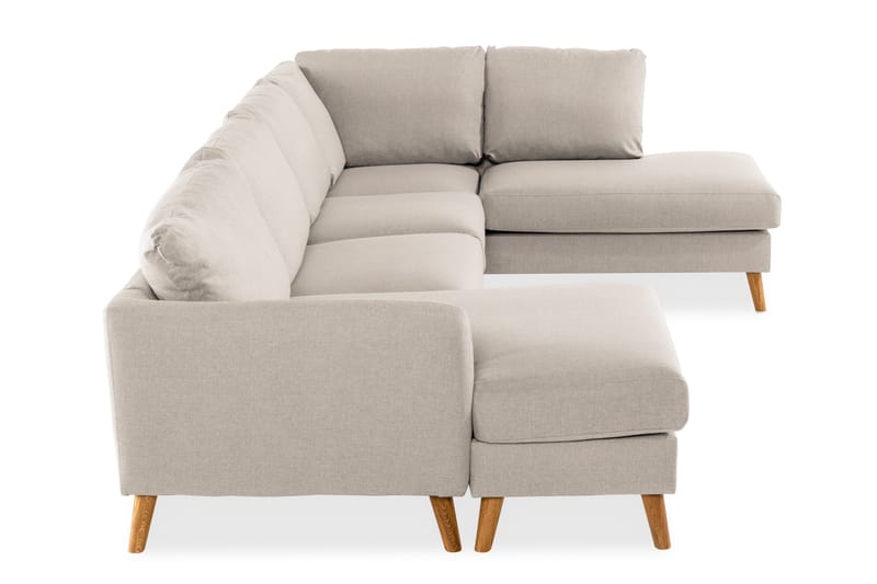 Trend U-soffa med Divan Vänster - Beige - U-soffa