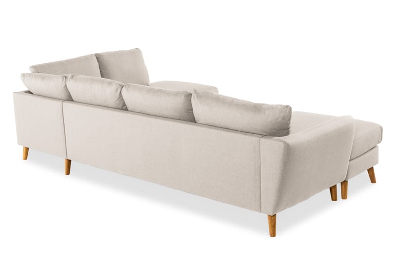 Trend U-soffa med Divan Vänster - Beige - U-soffa