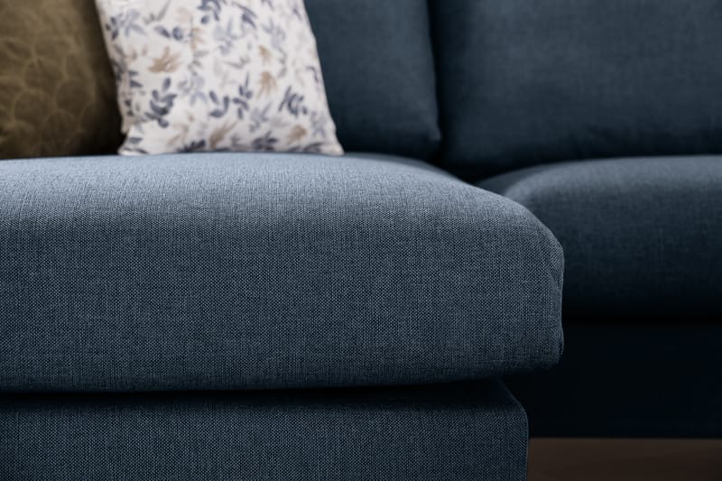 Trend U-soffa med Divan Vänster - Blå - U-soffa
