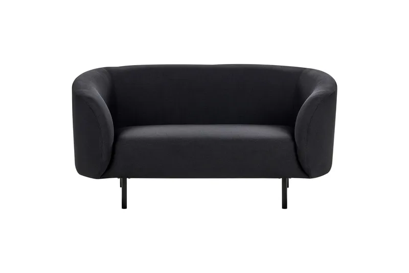 Tuka Soffa 2-sits, Svart