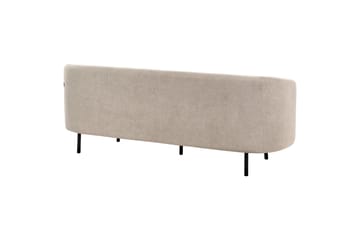 Tuka Soffa 3-sits - Beige/Svart/Grå - Möbler - Soffa - 3 sits soffa