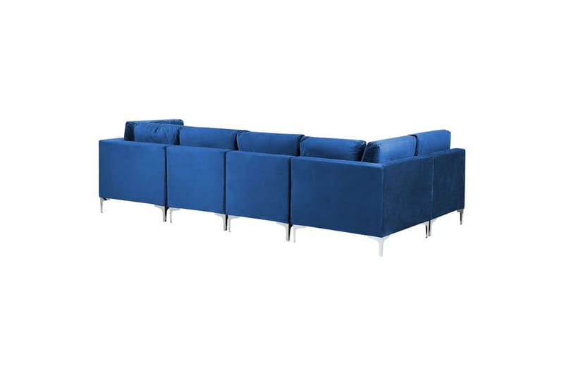 U-formad soffa Evja Blå - Blå - Möbler - Soffa - Soffgrupp