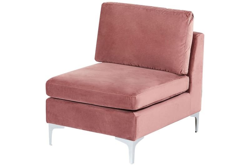 U-formad soffa Evja Rosa - Rosa - Möbler - Soffa - Soffgrupp