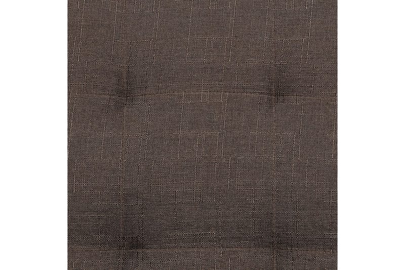 U-formad soffa med fotpall Aberdeen Brun - Brun - Möbler - Soffa - Soffgrupp