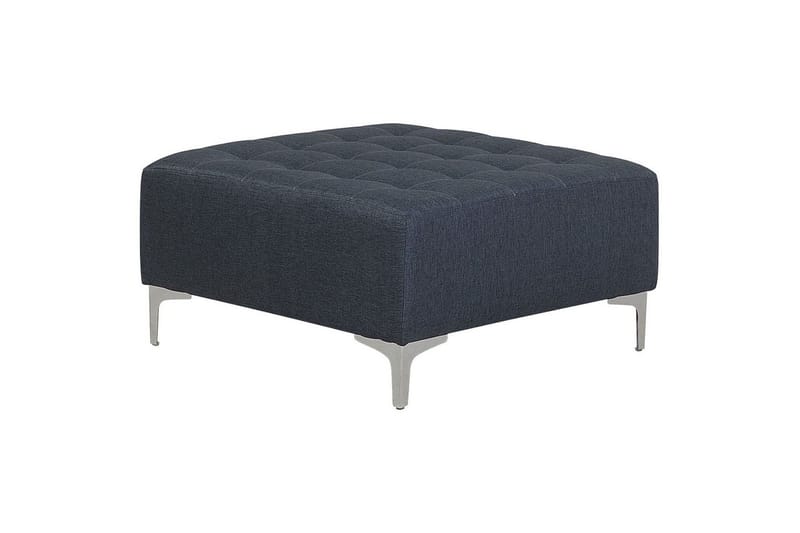 U-formad soffa med fotpall Aberdeen Grå/Silver - Grå/Silver - Möbler - Soffa - Soffgrupp