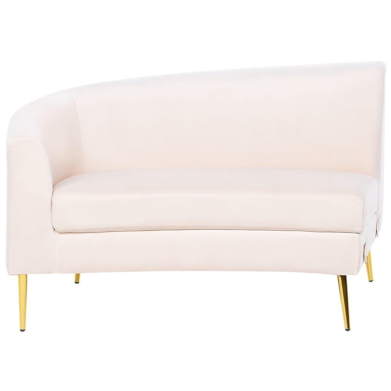 U-formad soffa Moss - Beige, guld - Möbler - Soffa - Hörnsoffa