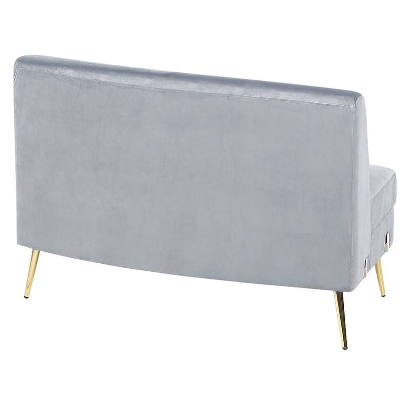 U-formad soffa Moss - Grå, guld - Möbler - Soffa - Hörnsoffa