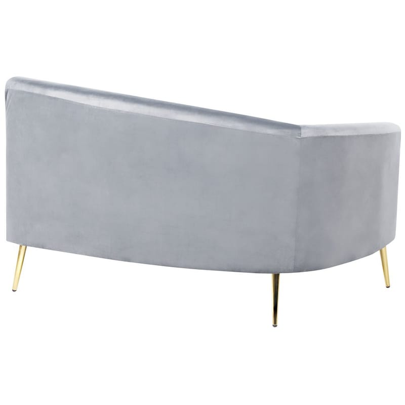 U-formad soffa Moss - Grå, guld - Möbler - Soffa - Hörnsoffa