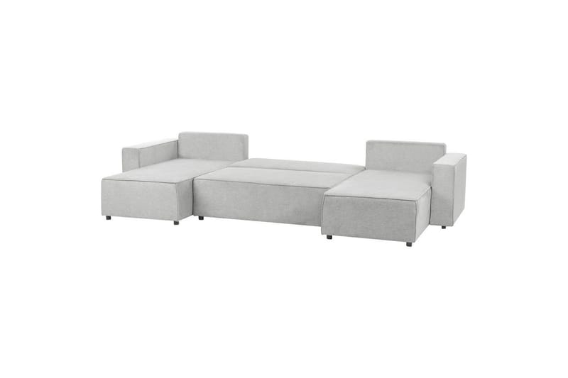 U-formad soffa Vatne Grå/svart - Grå/svart - Möbler - Soffa - Soffgrupp