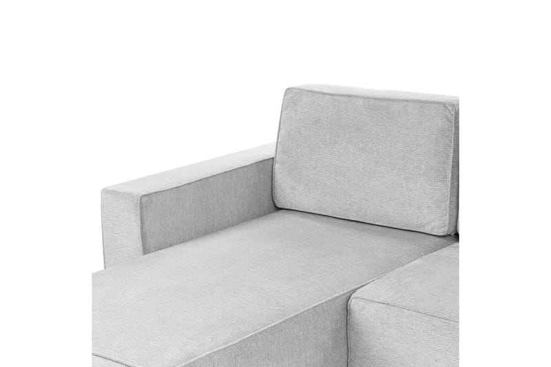 U-formad soffa Vatne Grå/svart - Grå/svart - Möbler - Soffa - Soffgrupp