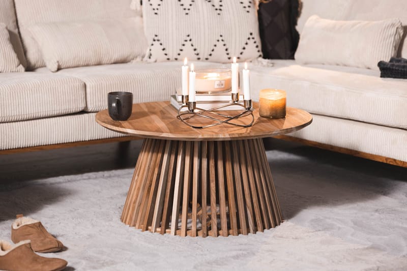 Copenhagen 5-sits Högervänd U-formad Soffa med Divan och Schäslong i Manchester - Beige - Möbler - Soffa - U-soffa