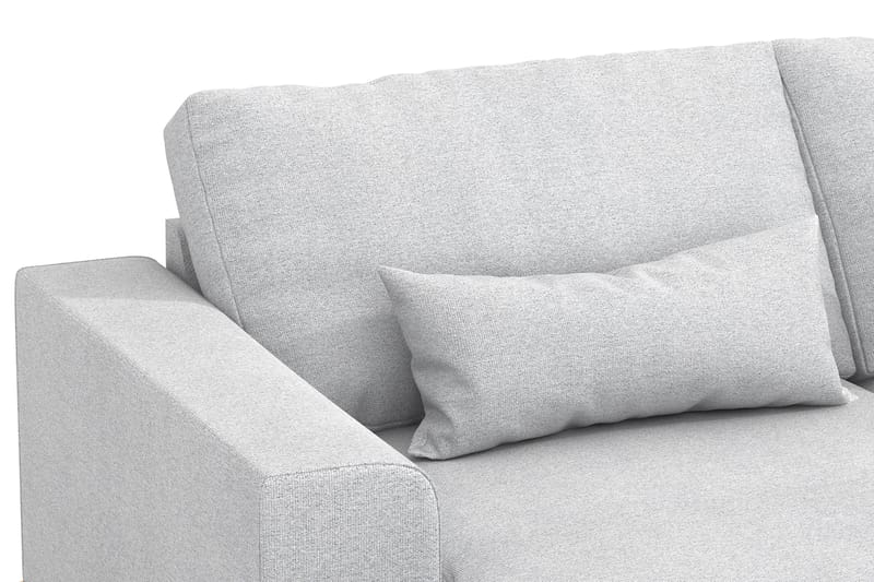 Copenhagen 5-sits Högervänd U-formad Soffa med Divan och Schäslong i Tyg - Ljusgrå - Möbler - Soffa - U-soffa