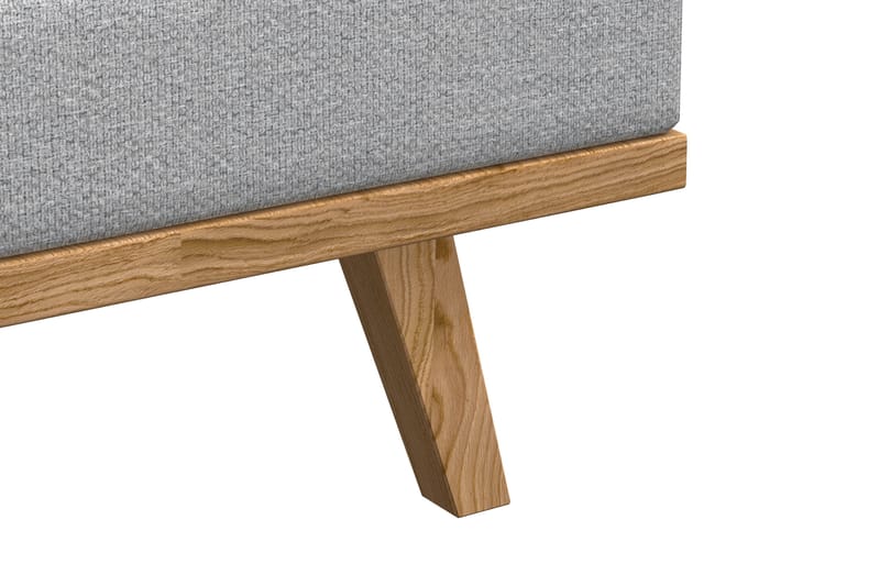 Copenhagen 5-sits Högervänd U-formad Soffa med Divan och Schäslong i Tyg - Ljusgrå - Möbler - Soffa - U-soffa