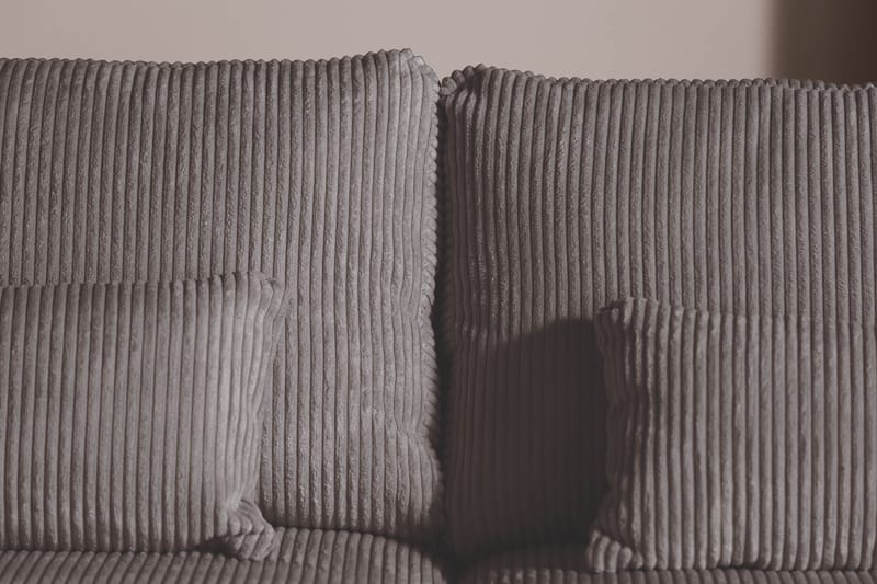 Copenhagen 5-sits Vänstervänd U-formad Soffa med Divan och Schäslong i Manchester - Mörkgrå - Möbler - Soffa - U-soffa