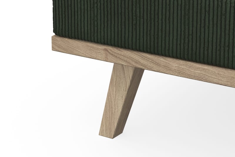 Copenhagen 5-sits Vänstervänd U-formad Soffa med Divan och Schäslong i Manchester - Mörkgrön - Möbler - Soffa - U-soffa