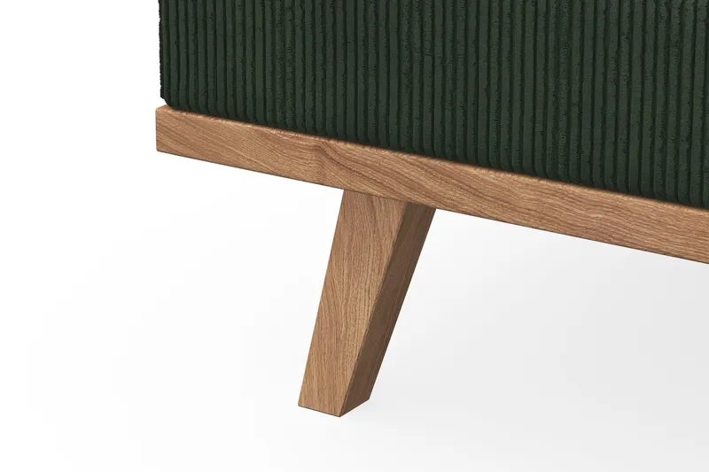 Copenhagen 5-sits Vänstervänd U-formad Soffa med Divan och Schäslong i Manchester - Mörkgrön - Möbler - Soffa - U-soffa