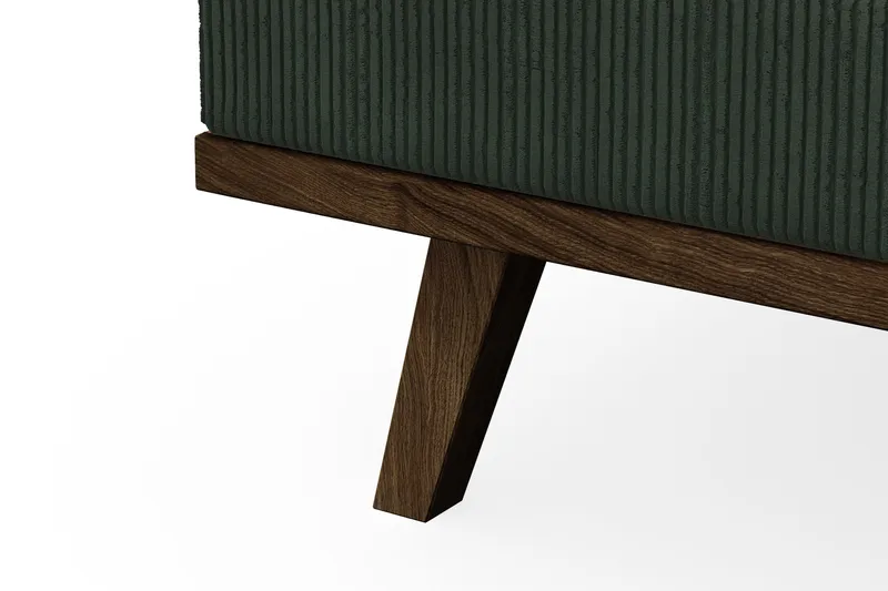 Copenhagen 5-sits Vänstervänd U-formad Soffa med Divan och Schäslong i Manchester - Mörkgrön - Möbler - Soffa - U-soffa