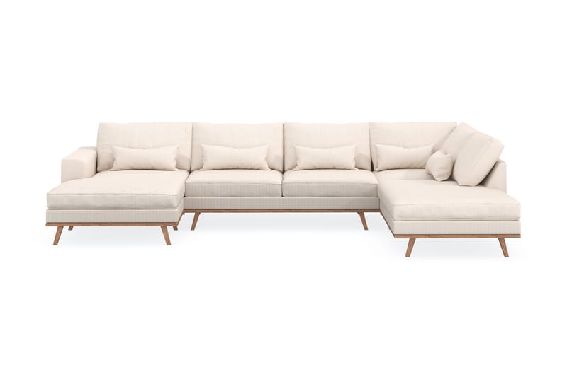 Copenhagen U-Soffa Höger - Beige - U-soffa