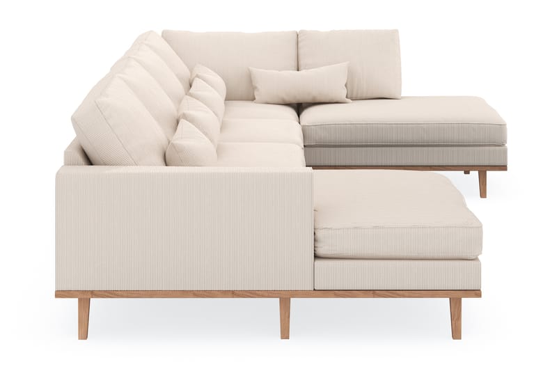 Copenhagen U-Soffa Höger - Beige - U-soffa