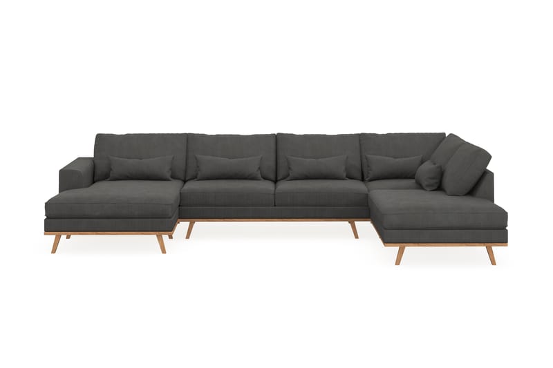 Copenhagen U-Soffa Höger - Mörkgrå - Möbler - Soffa - U-soffa