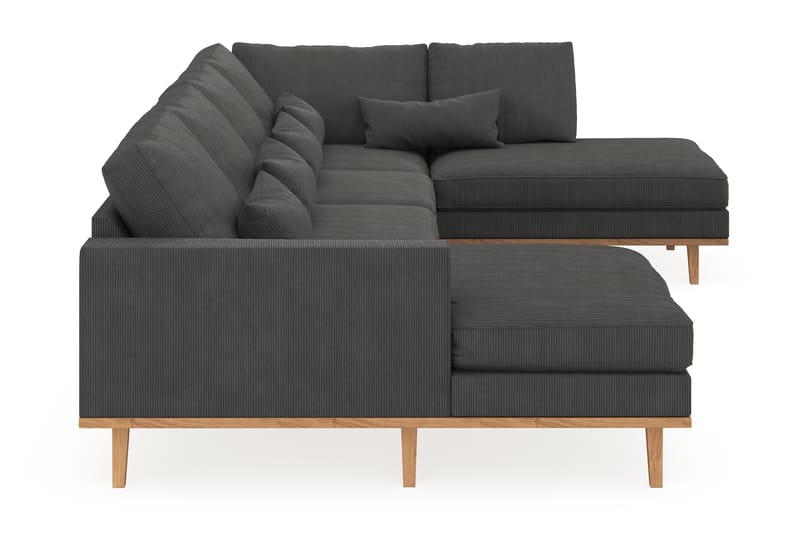 Copenhagen U-Soffa Höger - Mörkgrå - Möbler - Soffa - U-soffa