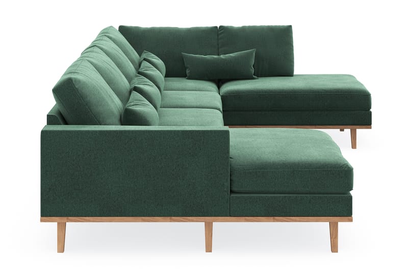 Copenhagen U-Soffa Höger - Mörkgrön - Möbler - Soffa - U-soffa