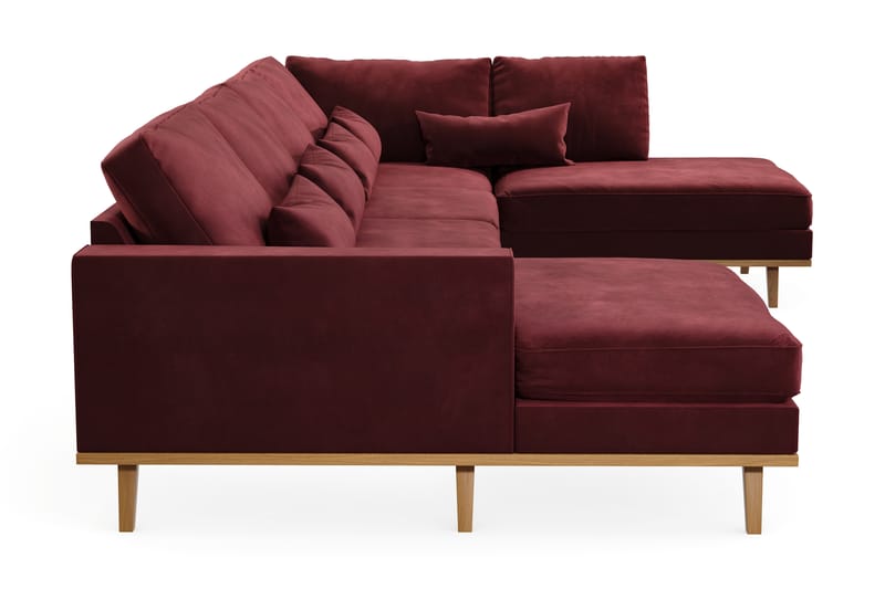 Copenhagen U-Soffa - Lila/Ek - Möbler - Soffa - U-soffa