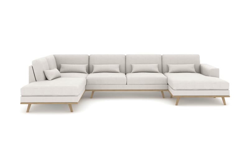 Copenhagen U-Soffa - Linnebeige - U-soffa