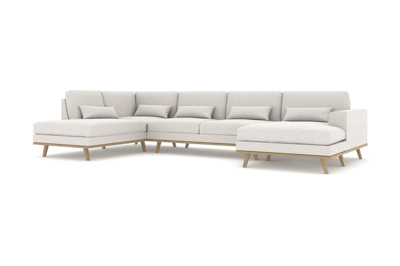 Copenhagen U-Soffa - Linnebeige - U-soffa