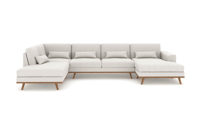 Copenhagen U-Soffa - Linnebeige - U-soffa