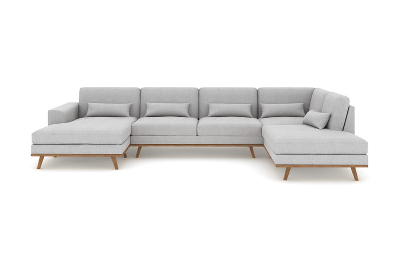 Copenhagen U-Soffa - Linnegrå - Möbler - Soffa - U-soffa