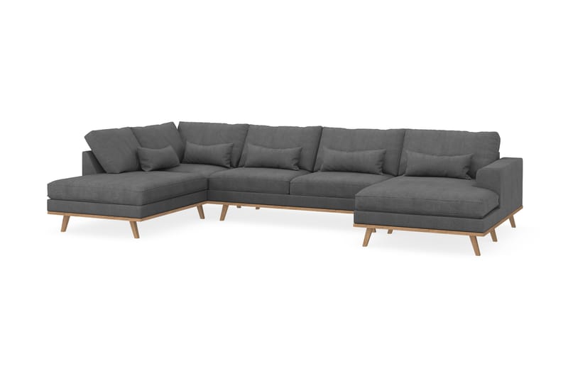 Copenhagen U-Soffa - Mörkgrå - Möbler - Soffa - U-soffa