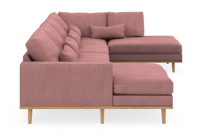 Copenhagen U-Soffa - Rosa - U-soffa