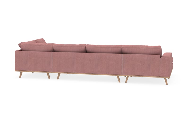 Copenhagen U-Soffa - Rosa - U-soffa