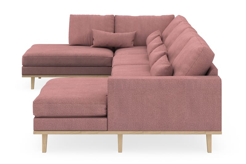 Copenhagen U-Soffa - Rosa - U-soffa