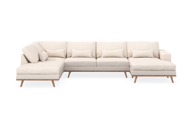 Copenhagen U-Soffa Vänster - Beige - U-soffa