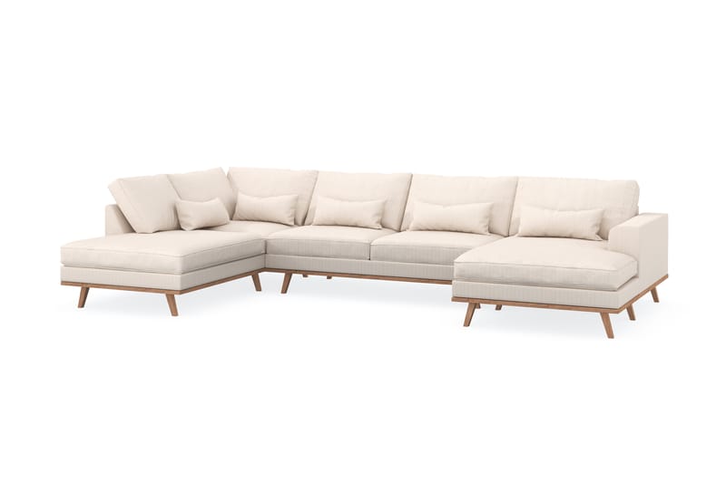 Copenhagen U-Soffa Vänster - Beige - U-soffa