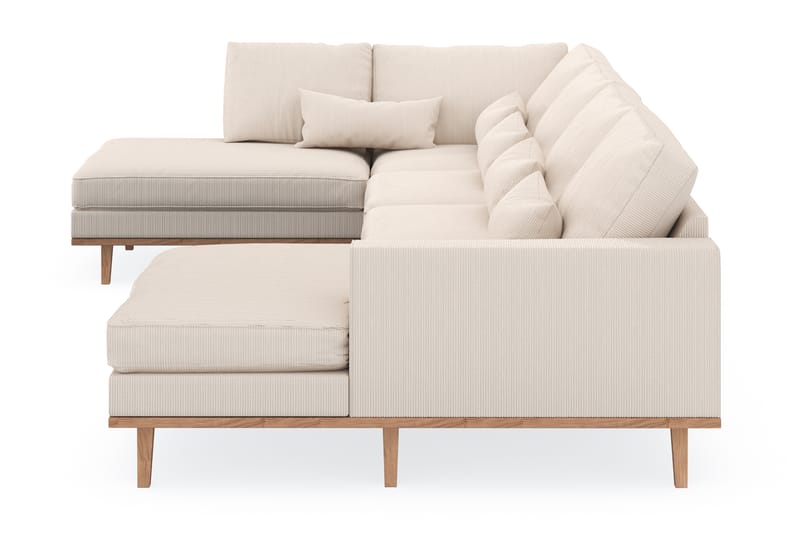 Copenhagen U-Soffa Vänster - Beige - U-soffa