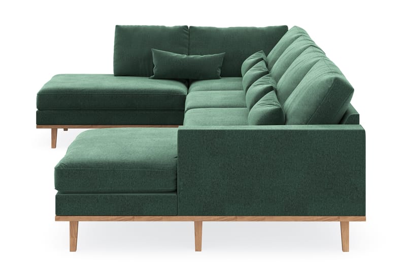 Copenhagen U-Soffa Vänster - Mörkgrön - Möbler - Soffa - U-soffa