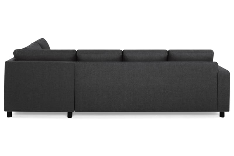 Crazy 4-sits Högervänd U-formad Large Soffa med Divan och Schäslong i Tyg - Antracit - Möbler - Soffa - U-soffa