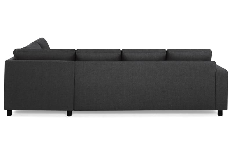 Crazy 4-sits Högervänd U-formad Large Soffa med Divan och Schäslong i Tyg - Antracit - Möbler - Soffa - U-soffa
