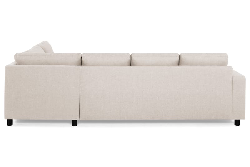 Crazy 4-sits Högervänd U-formad Large Soffa med Divan och Schäslong i Tyg - Beige - Möbler - Soffa - U-soffa
