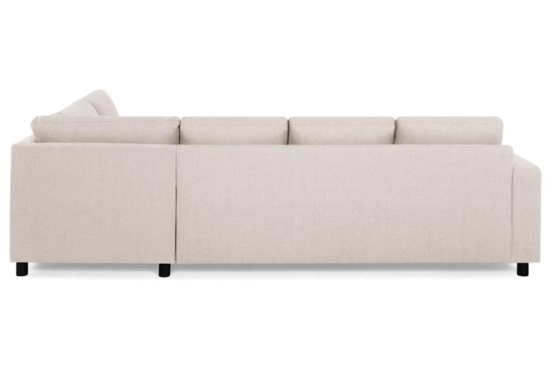 Crazy 4-sits Högervänd U-formad Large Soffa med Divan och Schäslong i Tyg - Beige - Möbler - Soffa - U-soffa