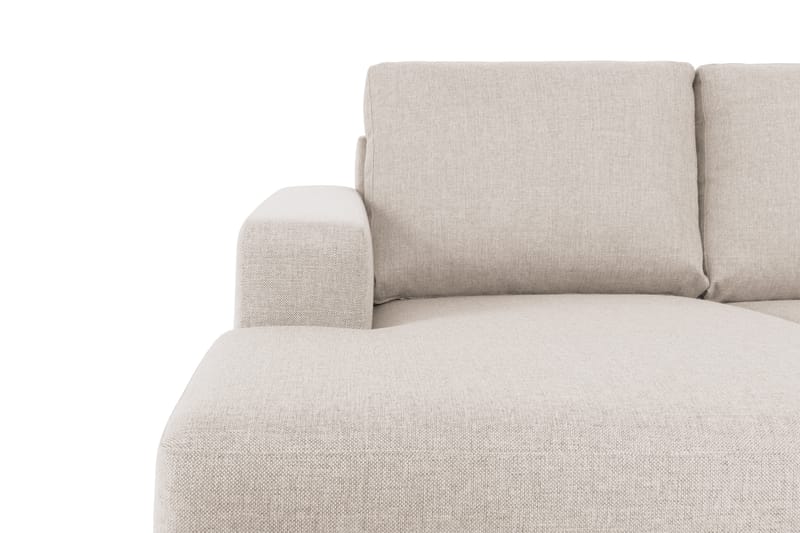 Crazy 4-sits Högervänd U-formad Large Soffa med Divan och Schäslong i Tyg - Beige - Möbler - Soffa - U-soffa