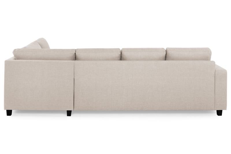 Crazy 4-sits Högervänd U-formad Large Soffa med Divan och Schäslong i Tyg - Beige - Möbler - Soffa - U-soffa