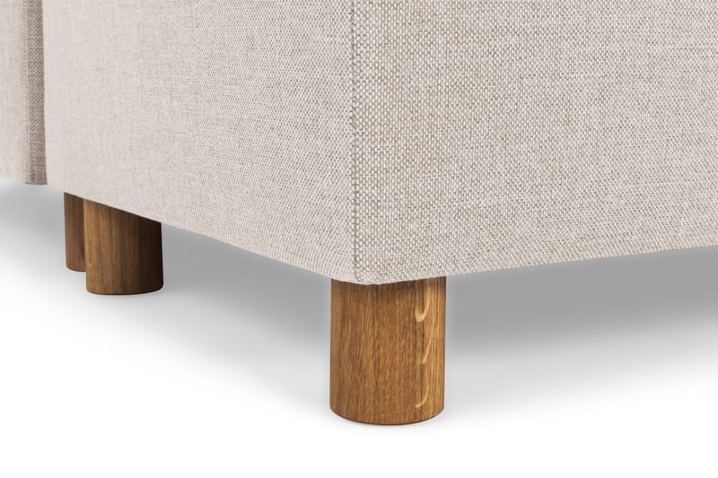 Crazy 4-sits Högervänd U-formad Large Soffa med Divan och Schäslong i Tyg - Beige - Möbler - Soffa - U-soffa