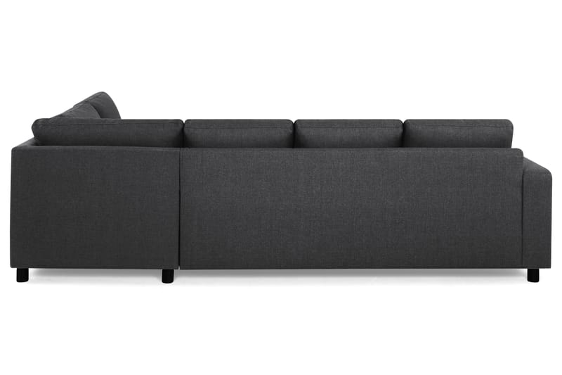 Crazy 4-sits Högervänd U-formad Large Soffa med Divan och Schäslong i Tyg - Mörkgrå - Möbler - Soffa - U-soffa