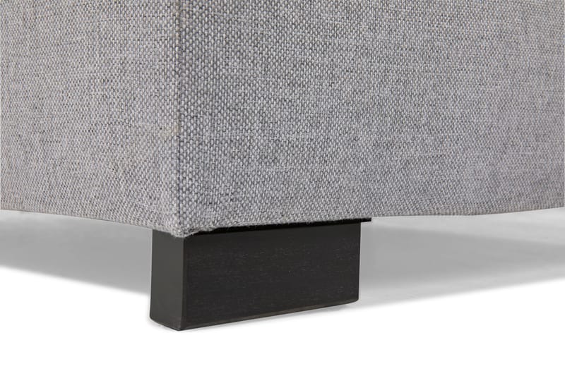 Crazy 4-sits Högervänd U-formad Small Soffa med Divan och Schäslong i Tyg inkl Kuvertkuddar - Grå - Möbler - Soffa - U-soffa